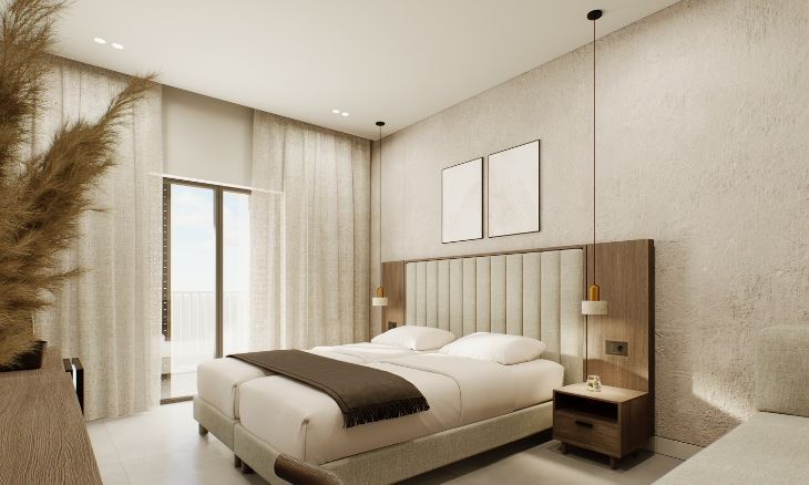 Double bedroom at the Diana hotel Argassi Zante